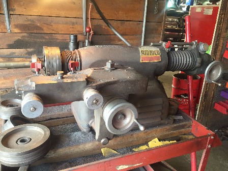 Rotor Turning on a Brake Lathe