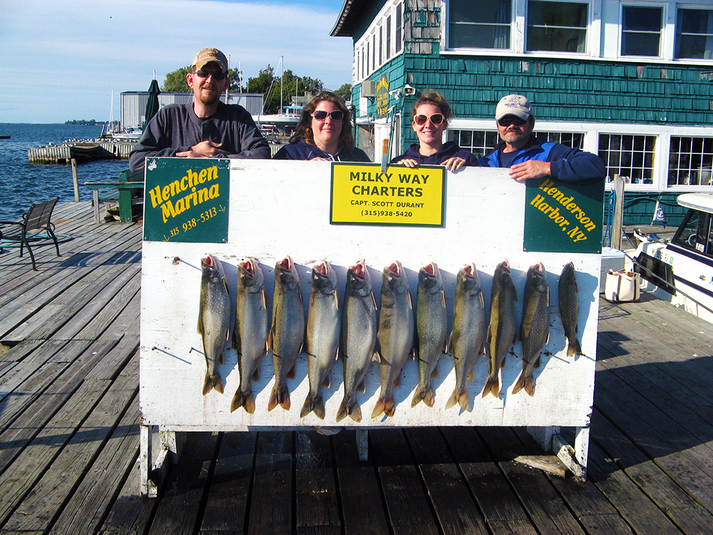 That's Right A Bob Wright Lake Trout Limit! Milky Way Fishing Charters