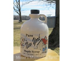 Half Gallon of Pure New York Maple Syrup