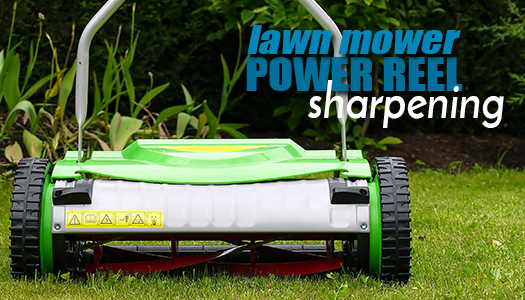 Lawn Mower Power Reel Sharpening