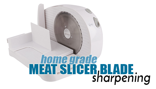 rival meat slicer blade sharpening