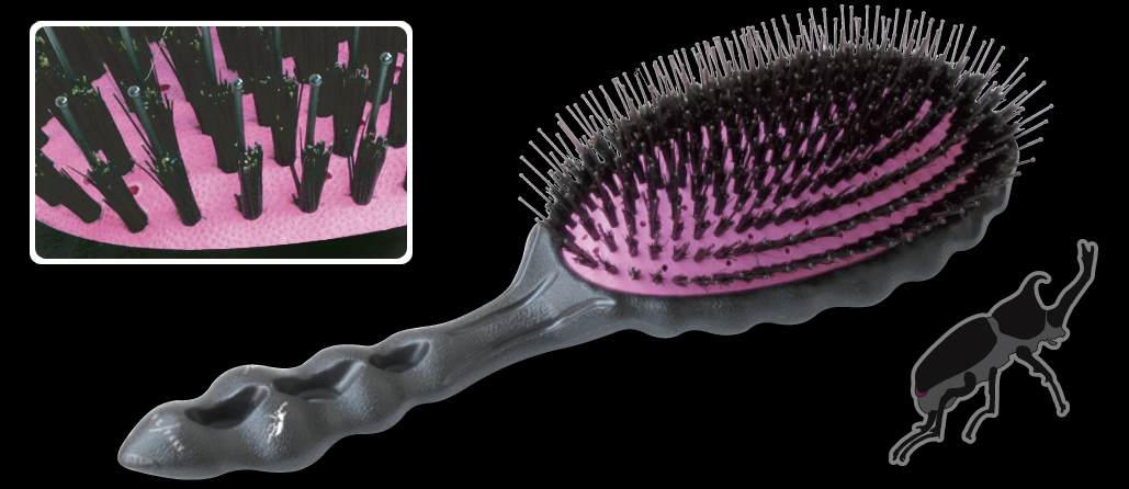 YS Park 50AC2 Beetle Luster Cushion Eco Styler Brush