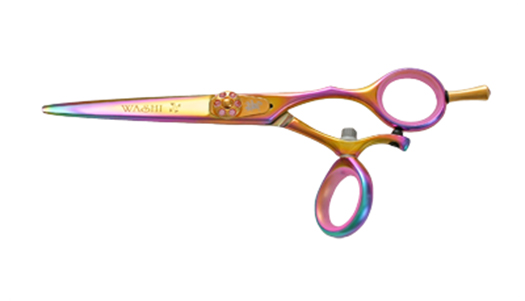 Washi KS GR Golden Rainbow Swivel Shears