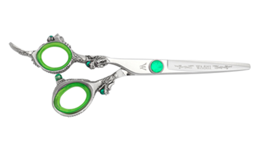 Washi LCR 55 G Lefty Creation Shear Green