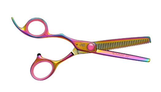 Washi LUF GR 30T Lefty Gold Rainbow Thinner Shears