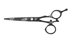 Washi ZQ 55 K Black Daisy Swivel Shears