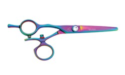 Washi LSV R Rainbow Rose Swivel Lefty Shears