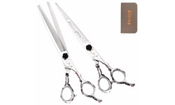 Washi D PT Black Rosebud Grooming Set