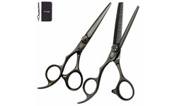 Washi LFXO K Black Dragon Lefty Shears, Left-Handed Shears