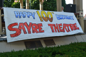 Sayre Theatre 100th Birthday