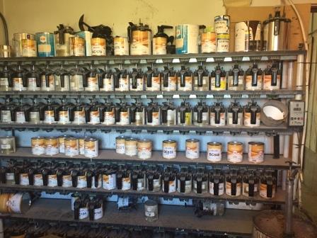 Paint Mixing Station