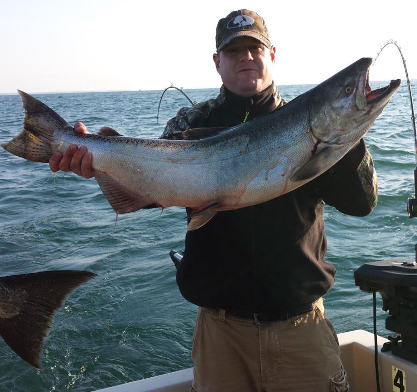 Henderson Harbor Fishing with Milky Way Charters - Wow! Another big catch on the Milky Way!