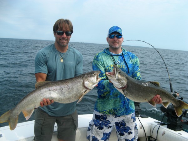 Mike & Chris with Bookend Lunker Lakers!