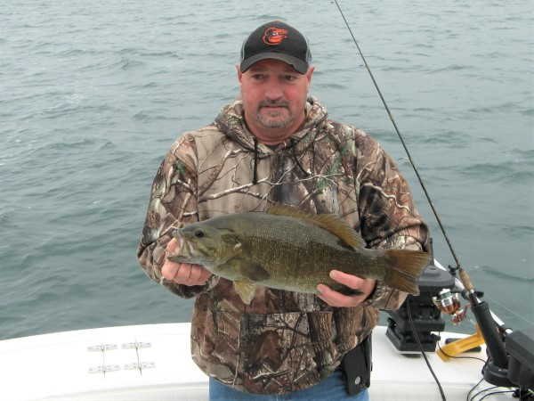 Terry with 6 Lb. Bass!