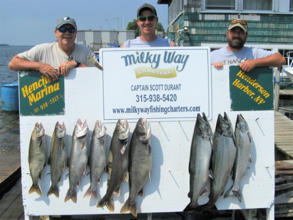 The Ron Duprey Party with Lake Trout Limit & 3 Kings!