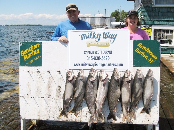 The Lassens with Lake Trout Limit!