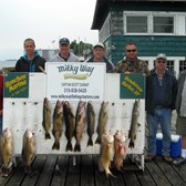 Henderson Harbor Fishing with Milky Way Charters - Gold Star Feed Corporate Trip