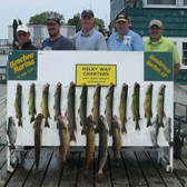 Henderson Harbor Fishing with Milky Way Charters - Corporate Catch! Group Charter Balchem, DiamondV and West Central