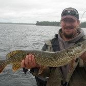 Henderson Harbor Fishing with Milky Way Charters - Rob with his Northern