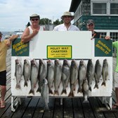 Henderson Harbor Fishing with Milky Way Charters - Limit of Lakers with Bonus Steelhead and Brown!