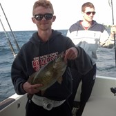 Henderson Harbor Fishing with Milky Way Charters - P.D. with nice Lunker Smallmouth Bass