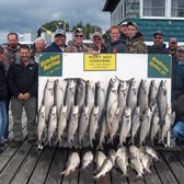 Henderson Harbor Fishing with Milky Way Charters - Prince Agri Products 3 Boat Corporate Catch!