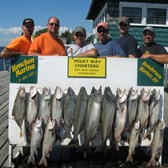 Henderson Harbor Fishing with Milky Way Charters - Ben Pate Party with Lakers and Kings!