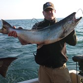 Henderson Harbor Fishing with Milky Way Charters - Wow! Another big catch on the Milky Way!