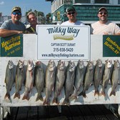 Henderson Harbor Fishing with Milky Way Charters - Rick Welsh Party With Lake Trout Limit!