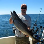 Henderson Harbor Fishing with Milky Way Charters - Bill with a nice King!
