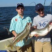 Henderson Harbor Fishing with Milky Way Charters - Bailey and Levi With a Pair of Lakers!