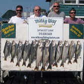 Henderson Harbor Fishing with Milky Way Charters - The NJ Boys With Lake Trout Limit! 