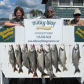 A Lake Trout Limit & 1 King for the Lyle Hotis Party!