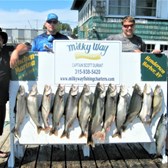 A Lake Trout Limit & 1 King for the Mike Dominianni Party!