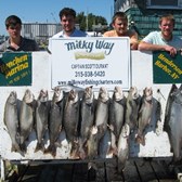 A Lake Trout Limit & 31 LB. King for the Peachey Party!