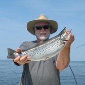 Joe, Sr. with Brown Trout!