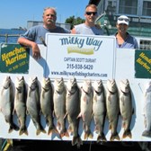Lake Trout Limit & Steelhead for Piercy Party!