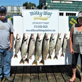 The Chesley's With Lake Trout Limit!