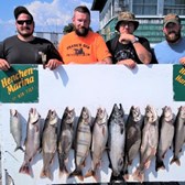 The Kyle Folk Charter With Lake Trout Limit & 1 Big King!