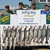 The Rick Welsh Party With 12 Trout, 1 King and 2 Coho Salmon!
