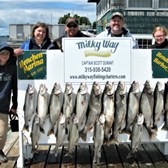 The Rick Welsh Party With Lake Trout Limit and Trophy Brown!