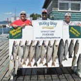 The Rivers Party With 10 Lake Trout, 2 Kings & 4 Browns!