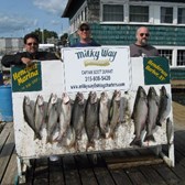 The Tony Jaczko Party With Lake Trout Limit  3 Kings!