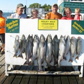 Henderson Harbor Fishing with Milky Way Charters - Darren Ambrose Party - Good day!