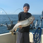 Johnnie With Lunker Lake Trout!