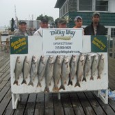 Marvin Widrick Party with Lake Trout Limit!