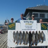 The Muhasky Family With Lake Trout Limit!