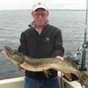 Henderson Harbor Fishing with Milky Way Charters - John holding his Northern