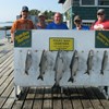 Henderson Harbor Fishing with Milky Way Charters - The Bob Wright party with catch of Lake Trout & one King!