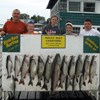 Henderson Harbor Fishing with Milky Way Charters - Paul Mast party with Laker Limit and prized King!